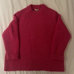 Hot pink Joie wool sweater